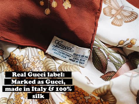 should you spend the money for a gucci wool scarf|FIVE Ways To Authenticate A REAL Gucci Scarf .